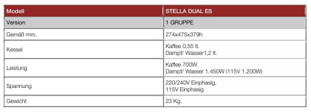 Halbprofi / STELLA DUAL ES