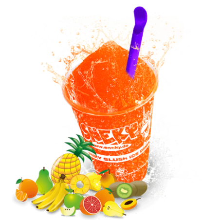 SNEKY Slush Ice SYRUP - TYP ACE MULTIFRUIT - AZOfree