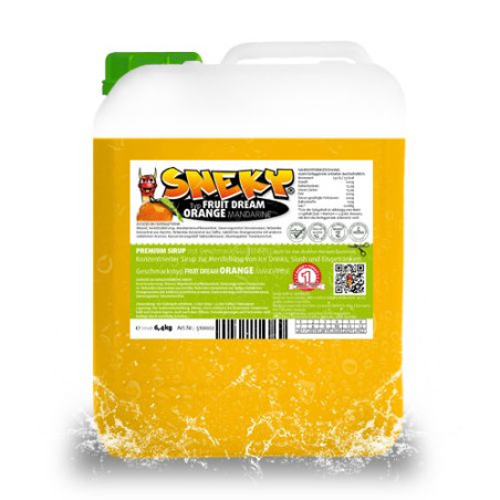 SNEKY SYRUP - TYP FRUIT DREAM ORANGE MANDARINE - AZOfree