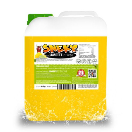 SNEKY SYRUP - TYP LEMON AND LIME MIX - AZOfree