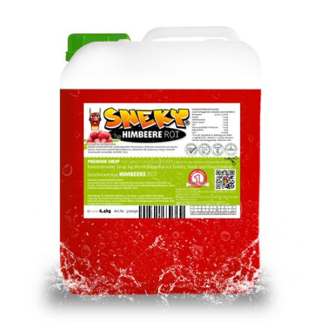 SNEKY SYRUP - TYP RED RASPBERRY - AZOfree