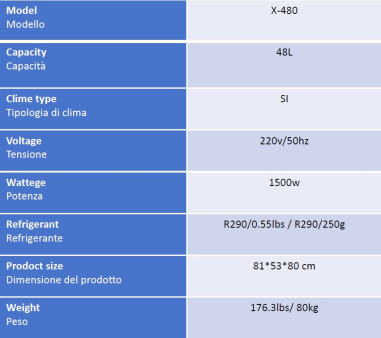 Slushy machine 4 x 12lt