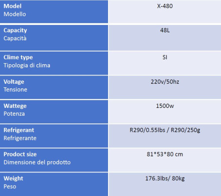 Slushy machine 4 x 12lt